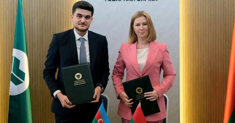 Белорусская универсальная товарная биржа будет сотрудничать с азербайджанским провайдером ИИ решений (ФОТО)