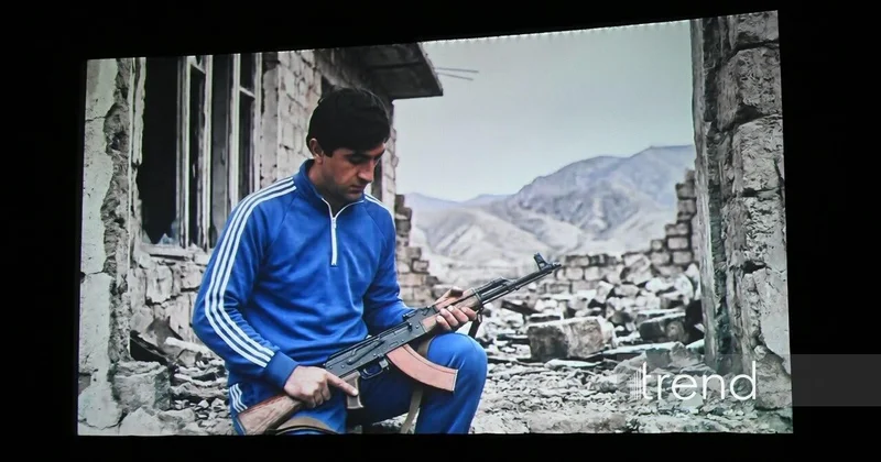 Düşmənə qarşı tək adlı qısametrajlı film təqdim edildi FOTO