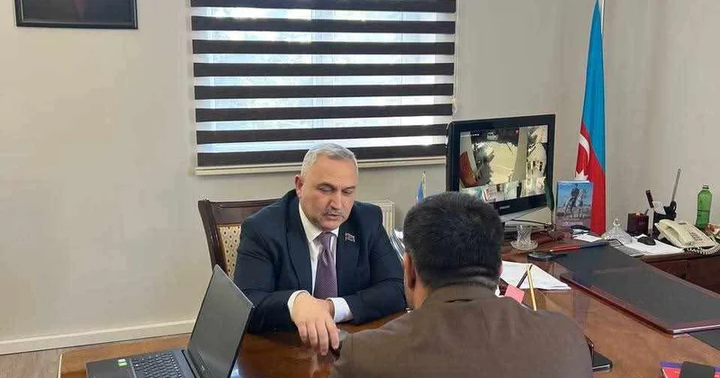 Deputat Azər Allahverənov Kürdəxanı qəsəbəsində vətəndaş qəbulu keçirib