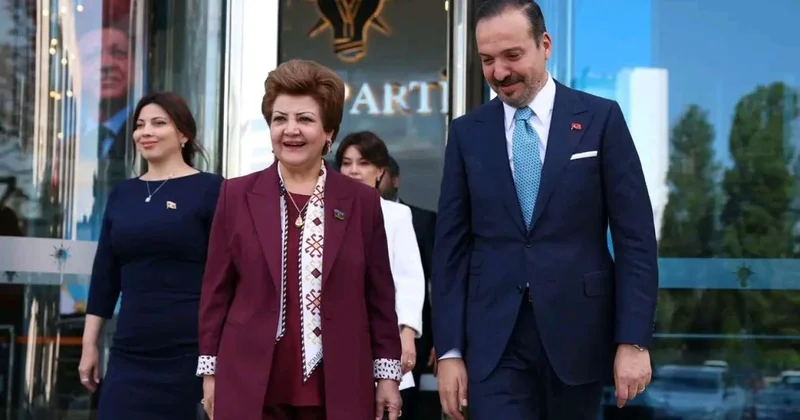 Tənzilə Rüstəmxanlı Ankarada Kürşad Zorlu ilə görüşdü Fotolar