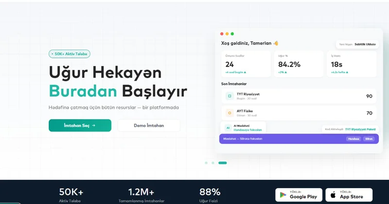 Azərbaycan təhsilində yeni mərhələ Süni intellekt artıq şagirdin zəif mövzularını özü müəyyən edir