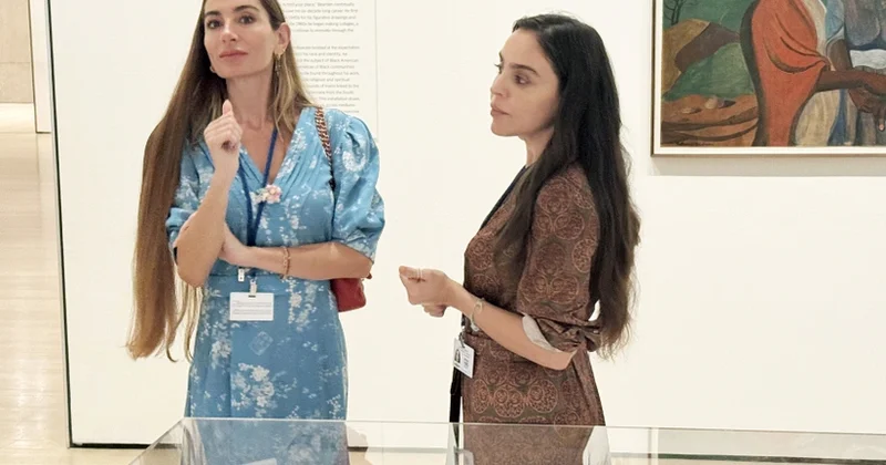 Leyla Əliyeva və Arzu Əliyeva internat məktəbə baş çəkdilər