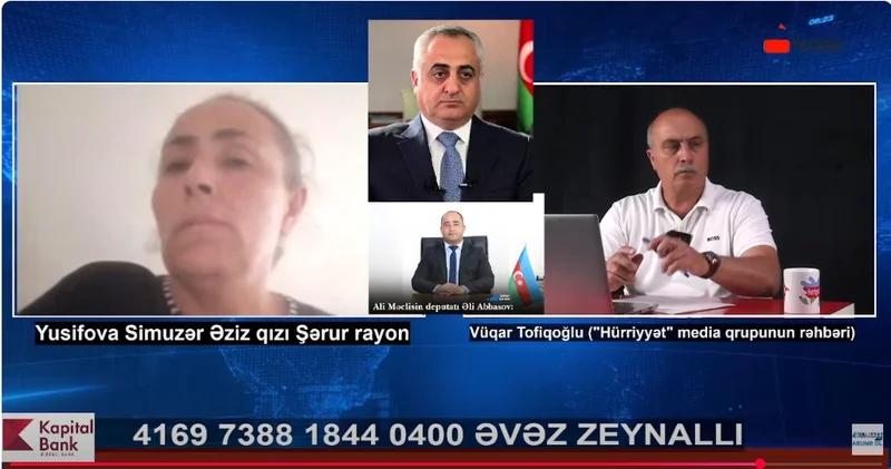 Vüqar Tofiqoğlunun 04.07.2025 ci il saat 16:00 da olan buraxılış