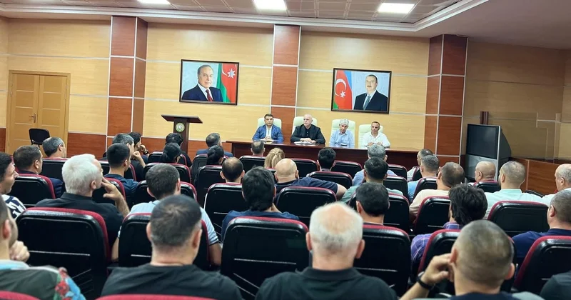 Sərhədçi Olimpiya İdman Mərkəzində ümumrespublika iclası keçirilib