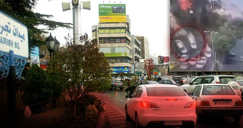 İran görüntüləri yaydı: Tehran belə vurulub