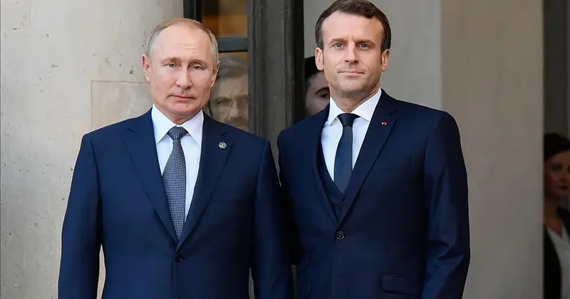 Makron İran məsələsində Putinlə əlaqəni vacib adlandırdı