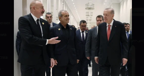Əliyev, Pezeşkian, Ərdoğan... FOTO