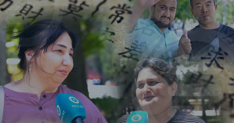 Min iki yüz söz bəs edər Bakı sakinləri övladlarının Çin dilini öyrənməsini istəyirlər?