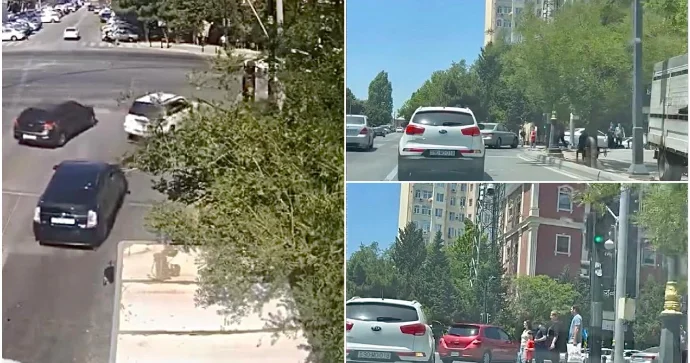 Bu ərazidə yarpaqların arxasında gizlənmiş işıqfor cəriməyə səbəb olur Şikayət var VİDEO