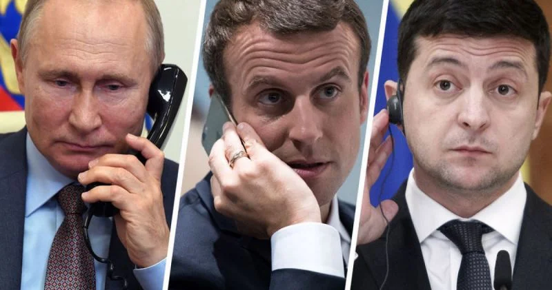 Makron Putinə zəng etməsindən danışdı