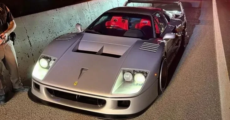 Ferrari yə 4 milyon dollar ziyan vurub qaçan sürücü axtarır