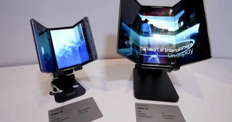 Samsung səhvən üçqatlanan smartfonunu vaxtından əvvəl nümayiş etdirdi