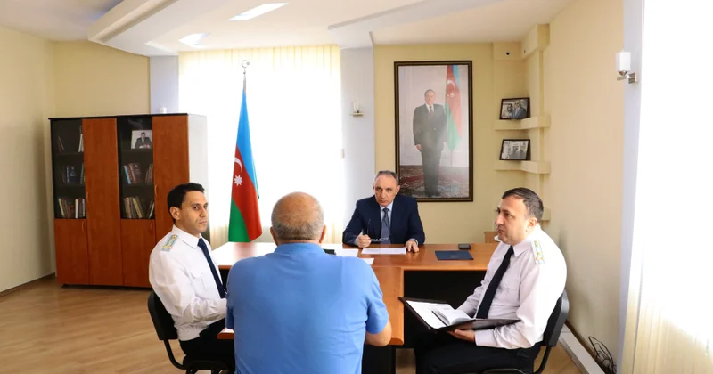 Baş prokuror Yardımlıda vətəndaşlarla görüş keçirib, müraciətləri dinləyib FOTO