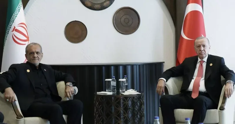 Ərdoğan Xankəndidə Pezeşkianla görüşüb