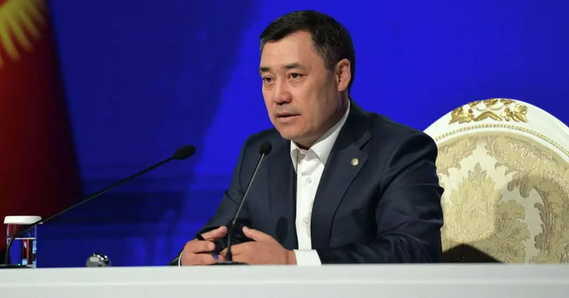 Sadır Japarov İƏT ölkələrini iqlim dəyişikliyi sahəsində səyləri birləşdirməyə çağırıb