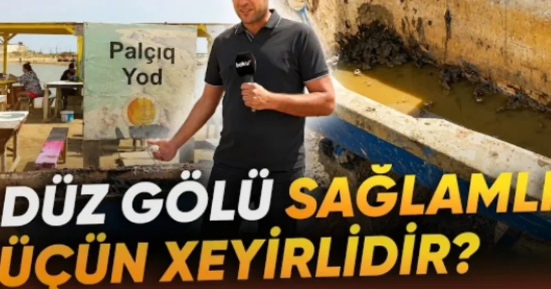 Suraxanıdakı “şəfalı“ gölün acınacaqlı mənzərəsi: Müalicə yerinə xəstəlik mənbəyi? VİDEO
