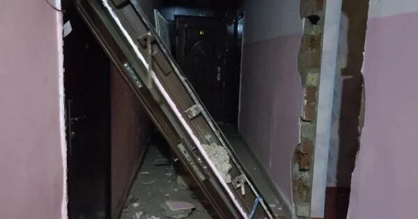 Bakıda baş verən partlayışın Anbaan videosu