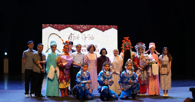 Şaocü Opera Sənəti Ansamblı XV Beynəlxalq İpək Yolu Musiqi Festivalında çıxış edib