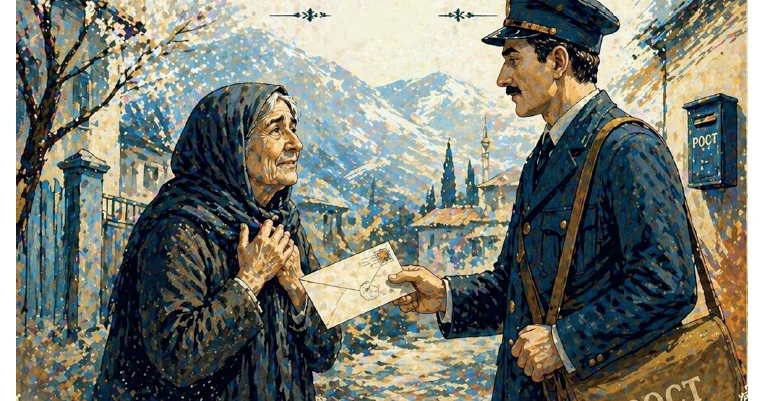 Hamı poçtalyonu gözləyirdi...