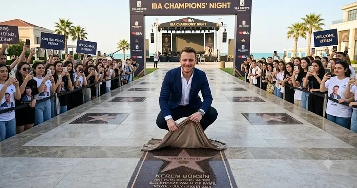 Керем Бюрсин откроет именную звезду на Sea Breeze Walk of Fame в Баку