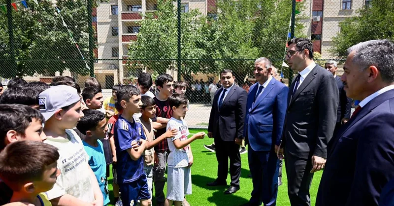 “Sağlam məhəllə” layihəsi çərçivəsində bölgələrdə idman zonaları istifadəyə verilib