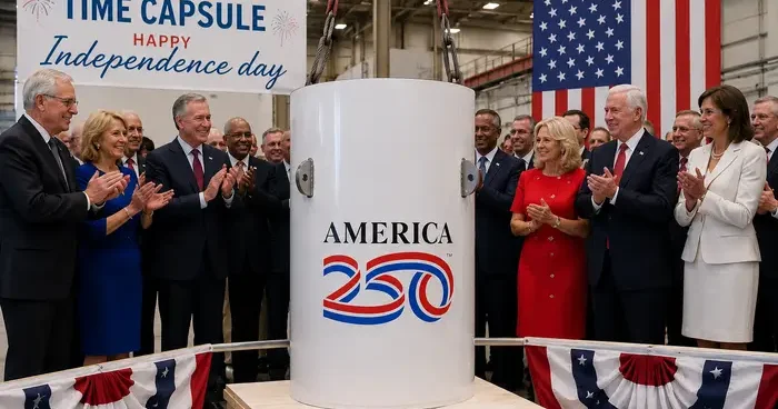 Капсула времени в день 250 летия независимости США заложена в Филадельфии Minval Politika