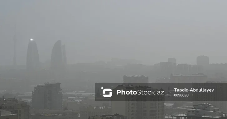 Уровень пыли в Азербайджане превысил норму в 1,4 раза
