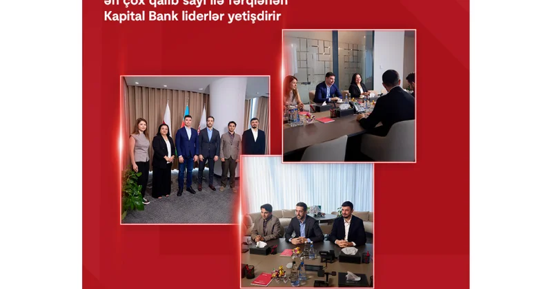 Kapital Bank, отличившийся на 5 м конкурсе Yüksəliş наибольшим числом победителей, готовит лидеров будущего