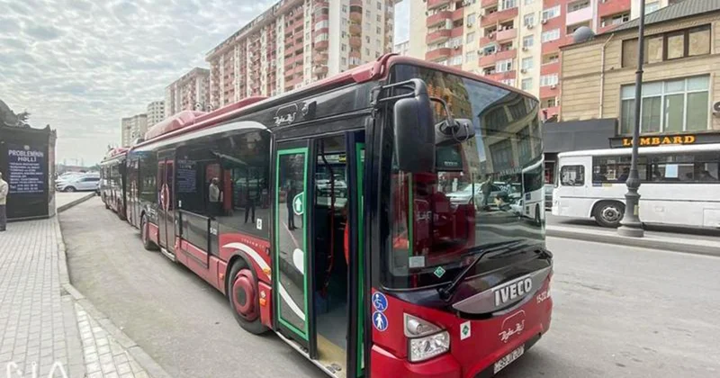 Metronun əvəzinə bu avtobuslar işləyəcək Siyahı Video