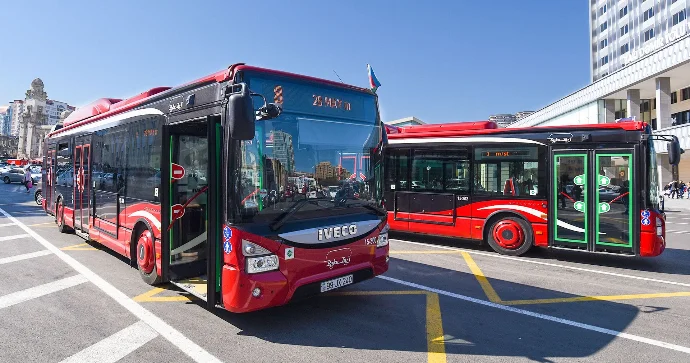 Bakıda fəaliyyət göstərəcək ekspres avtobusların SİYAHISI VİDEO