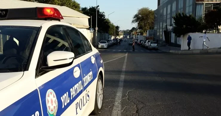 Yol polisi Bakının mərkəzində reyd keçirdi VİDEO