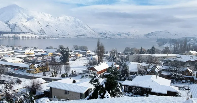 Dünya istilərlə mübarizə aparır, Yeni Zellandiyada qar yağır Məktəblər bağlandı