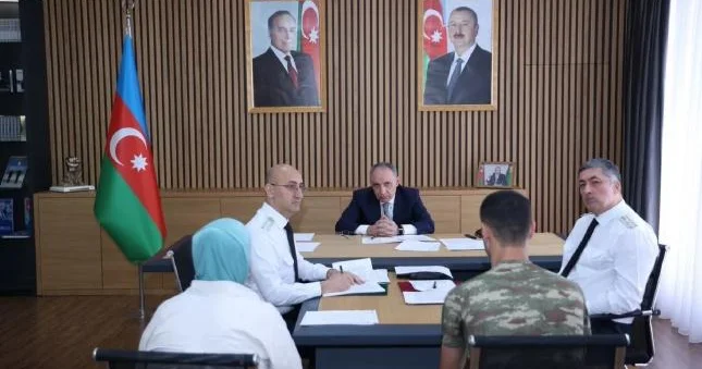Kamran Əliyev Nəsimi rayonunda vətəndaş qəbulu keçirib