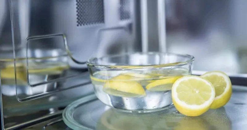 Limon mikrodalğalı sobanı təmizləməyə həqiqətən kömək edirmi?