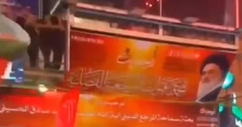 Kərbəlada qarşıdurma: Xamenei və Şirazi tərəfdarları üz üzə gəldi VİDEO
