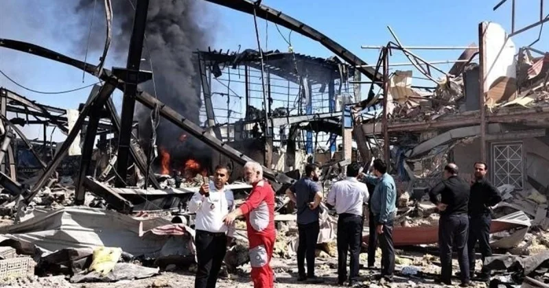 Tehran yaxınlığında yanğın olub, 18 nəfər xəsarət alıb