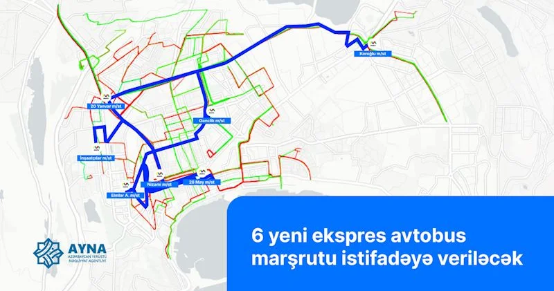 Metronu əvəz edəcək avtobuslarla bağlı rəsmi açıqlama Video