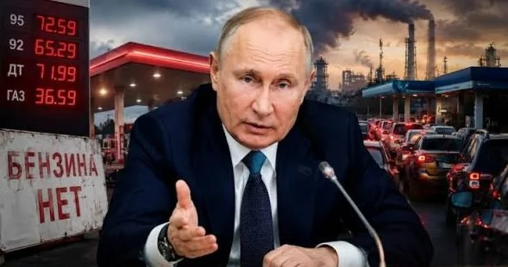 Putinin gəldi, benzin qəfil ucuzlaşdı Rusiya məmurları şou göstərir