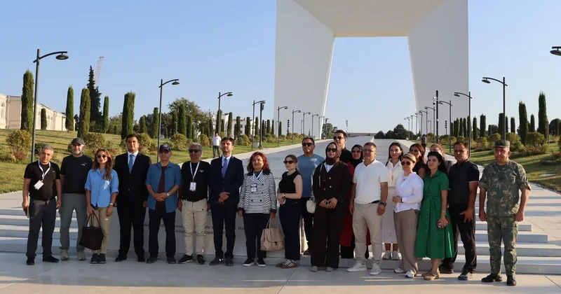 Türkiyənin media nümayəndələri Xankəndidə genişmiqyaslı işlərlə tanış olublar YENİLƏNİB