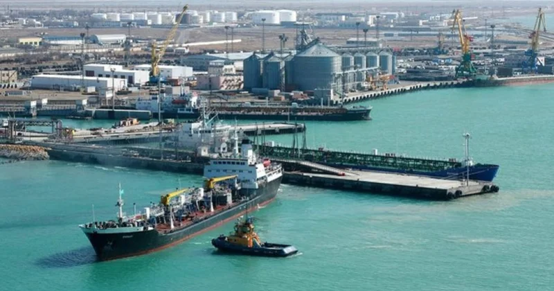 Qazaxıstanın Kurık limanı Trans Xəzər marşrutunda mövqeyini möhkəmləndirir