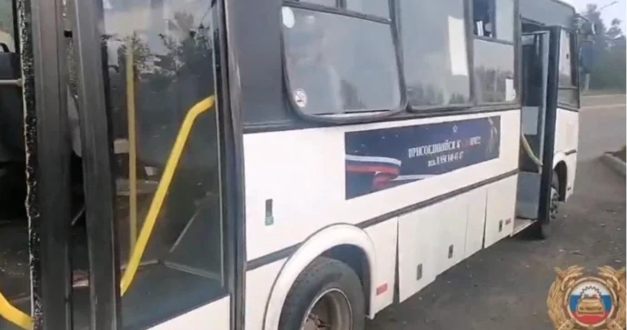 Rusiyada avtobusla yük maşını toqquşdu: 11 nəfər yaralandı