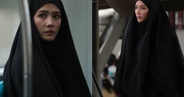 Aybüke Pusat çadrada Fotolar