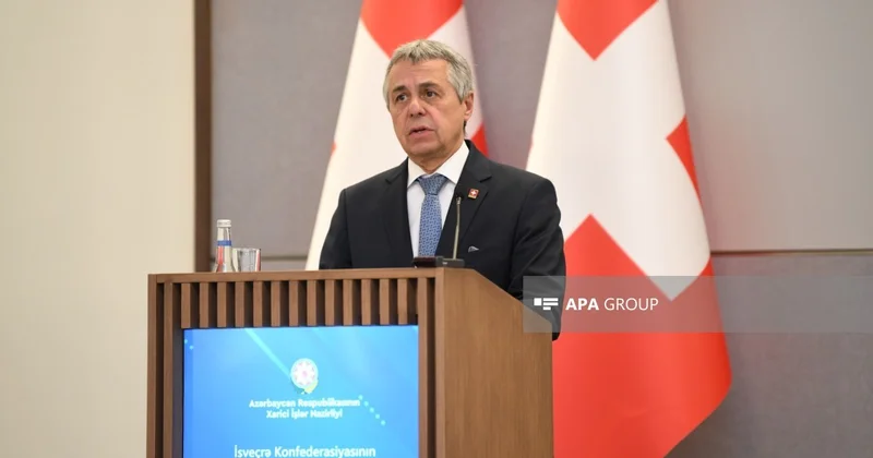 İsveçrə XİN rəhbəri: Minaların təmizlənməsi Azərbaycanın üzləşdiyi ən mühüm humanitar çağırışlardan biridir