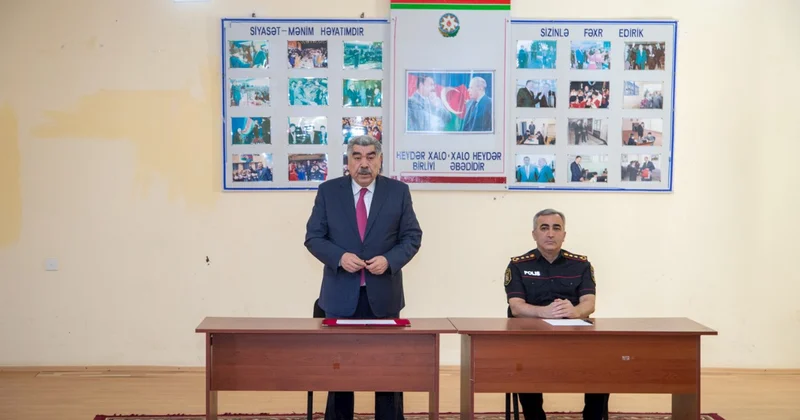 Rüstəm Xəlilov Qarabağlı kəndinin sakinləri ilə görüşdü FOTOLAR