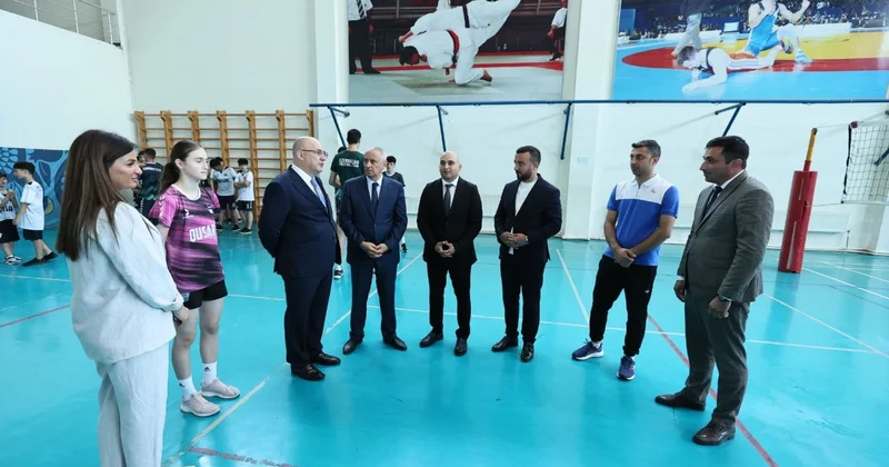 Qəbuldan voleybol meydançasına: DGK sədrinin Qusar səfərindən təfərrüatlar FOTO