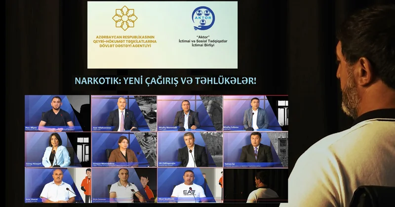 “Narkotiklər sağlam həyatını əlindən alır, ona “yox” de!” sosial çarxı təqdim olunub VİDEO