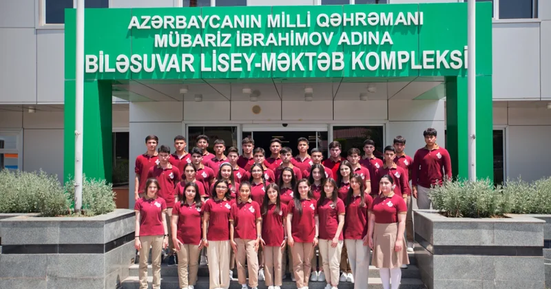 Mübariz İbrahimovun adını daşıyan məktəb qəbul imtahanında 100 faizlik nəticə göstərib