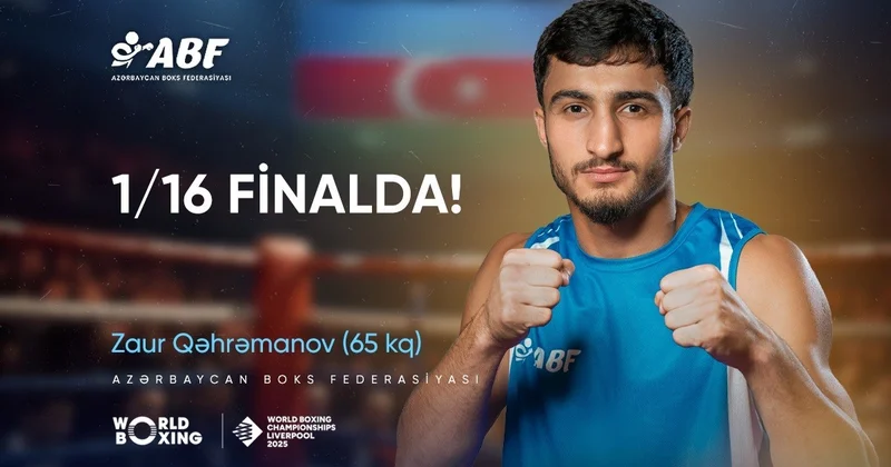 Азербайджанский боксер Заур Гахраманов начал чемпионат мира в Ливерпуле с победы