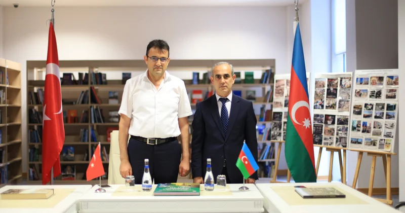 Anadolu Universitet Kitabxanaları Konsorsiumunun rəhbəri MEK in qonağı olub