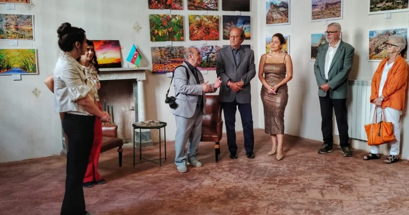 Azərbaycanlı fotoqrafın işləri İtaliyada sərgilənib